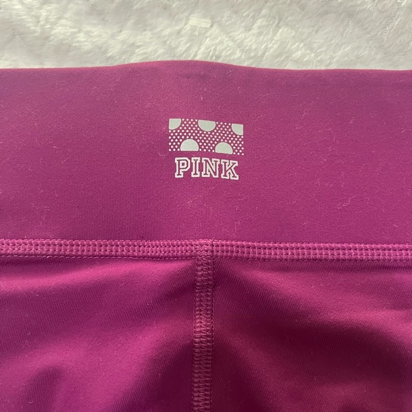 PINK Victoria's Secret Purple Leggings High Waist Activewear - Picture 3 of 6